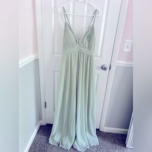 Azazi Rowena Dress in Dusty Sage